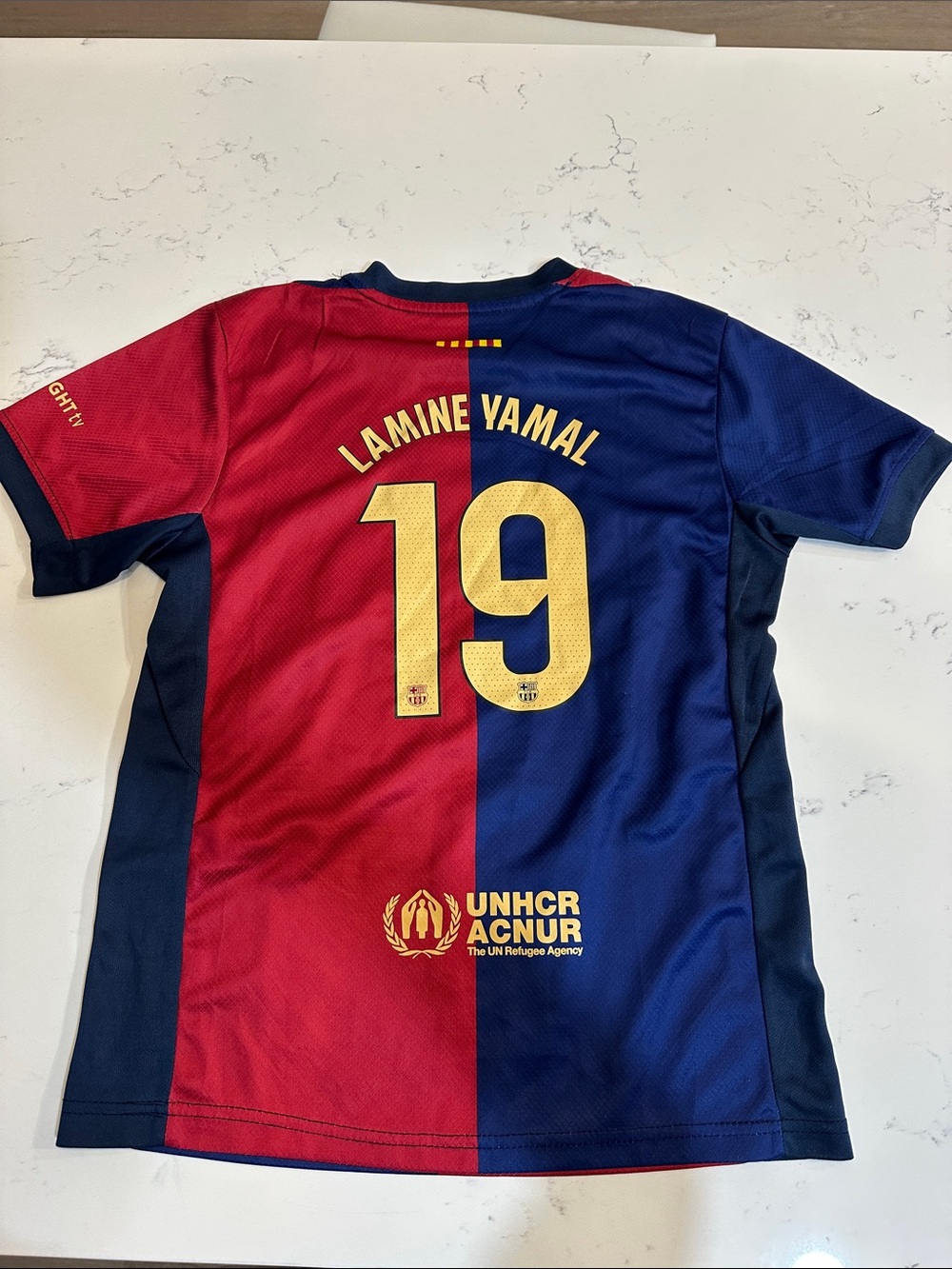 FC Lamine Yamal Kids' Home Soccer Jersey